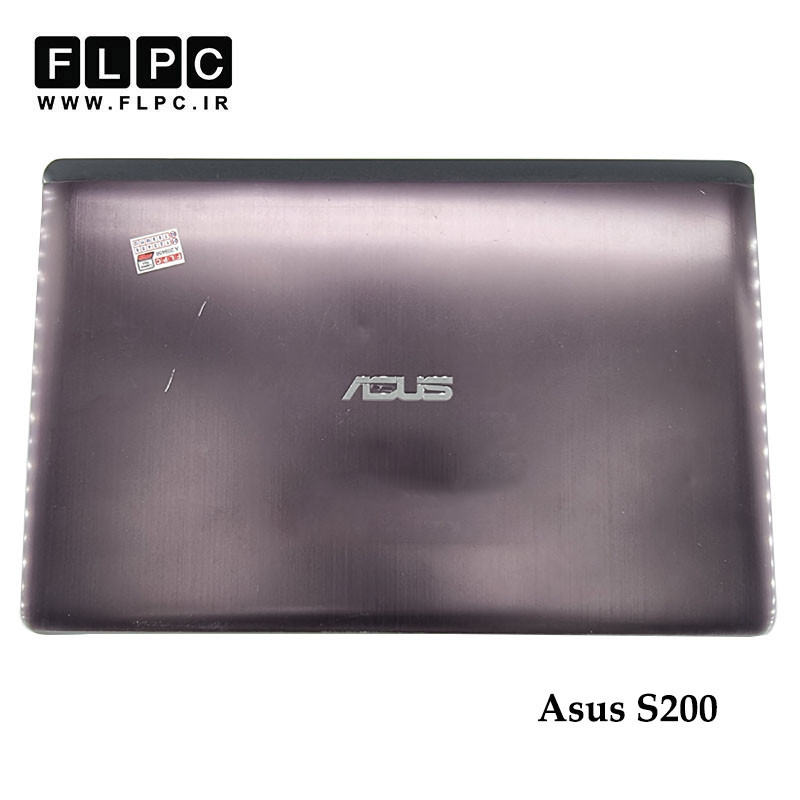 قاب پشت ال سی دی لپ تاپ ایسوس Asus S200 _Cover A مشکی- دست دوم