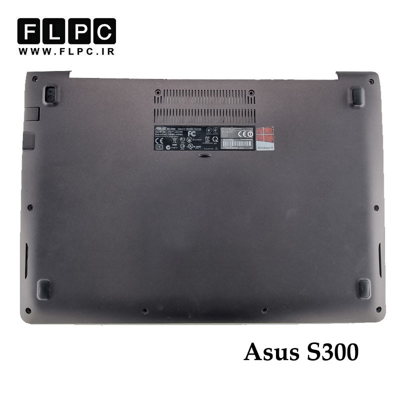 قاب کف لپ تاپ ایسوس Asus S300 _Cover D مشکی- دست دوم