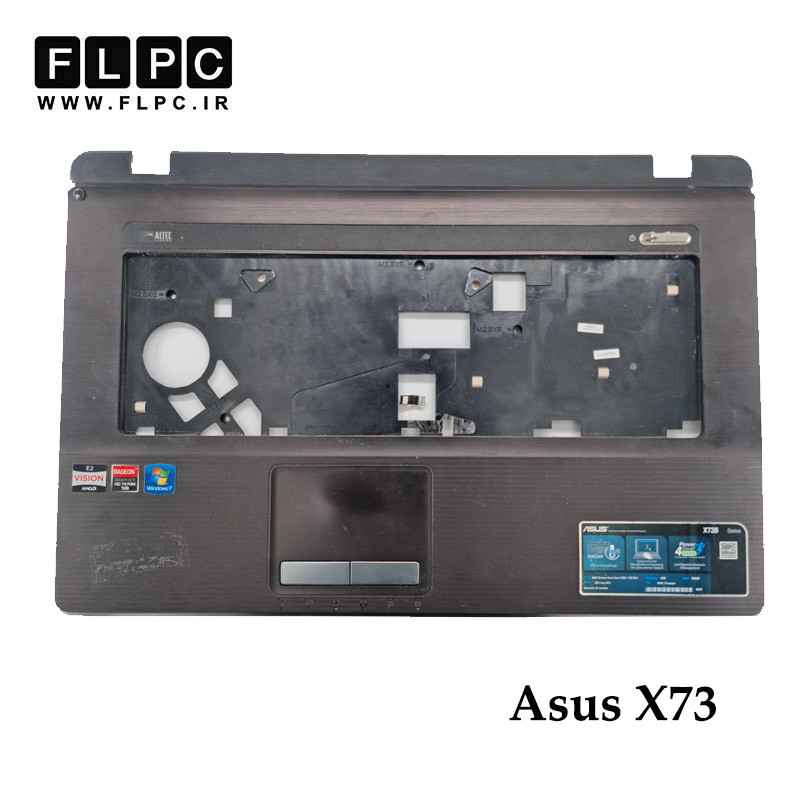 قاب دور کیبورد لپ تاپ ایسوس Asus X73 _Cover C قهوه ای- دست دوم