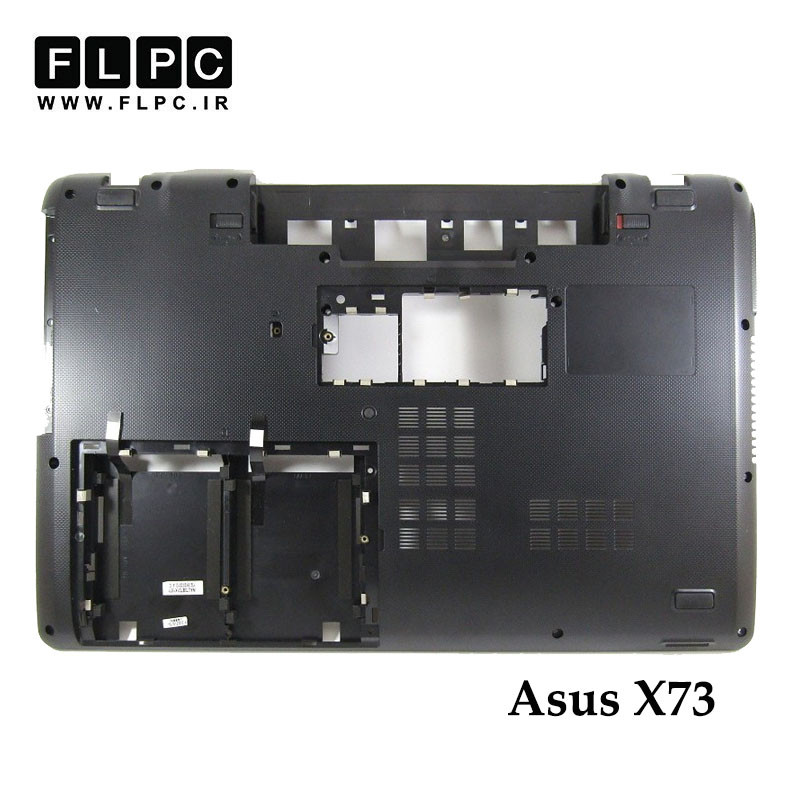 قاب کف لپ تاپ ایسوس Asus X73 _Cover D مشکی- دست دوم