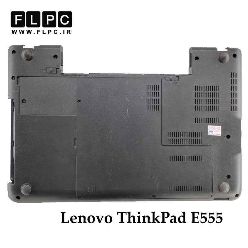قاب کف لپ تاپ لنوو Lenovo ThinkPad E555 _Cover D مشکی- دست دوم