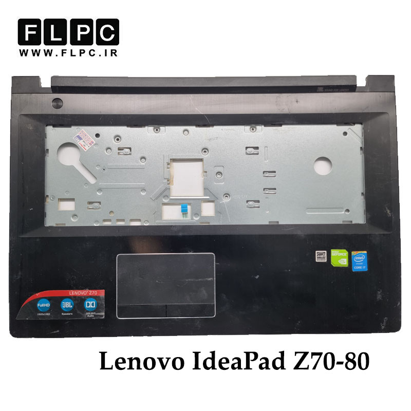 قاب دور کیبورد لپ تاپ لنوو Lenovo IdeaPad Z70-80 _Cover C مشکی- دست دوم