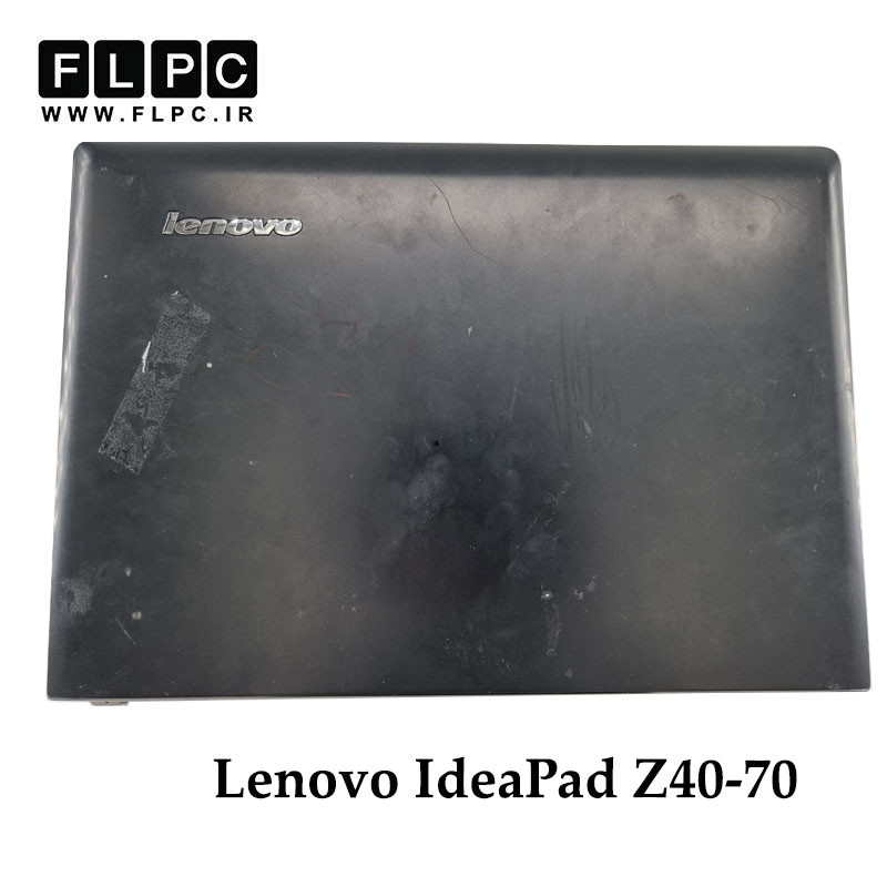 قاب پشت ال سی دی لپ تاپ لنوو Lenovo IdeaPad Z40-70 _Cover A مشکی- دست دوم