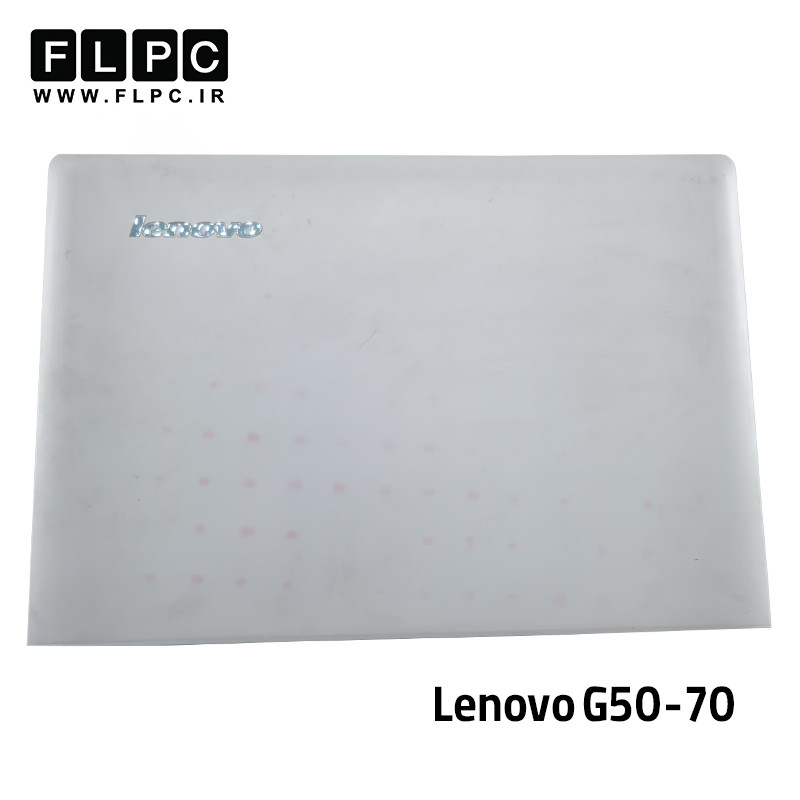 قاب پشت ال سی دی لپ تاپ لنوو Lenovo IdeaPad G50-70 _Cover A سفید- دست دوم