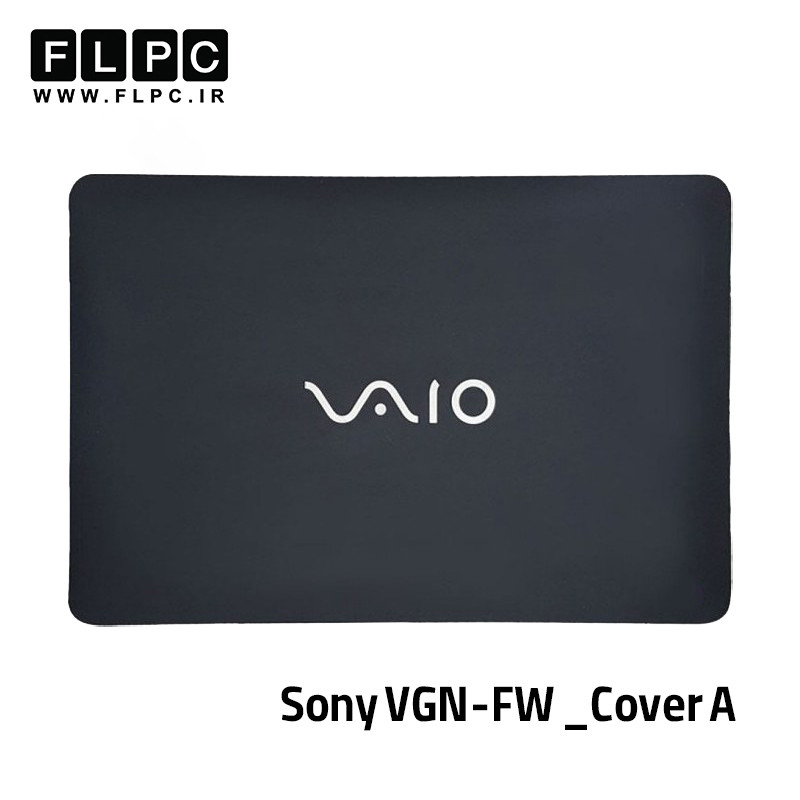 قاب پشت ال سی دی لپ تاپ سونی Sony VGN-FW _Cover A مشکی- دست دوم
