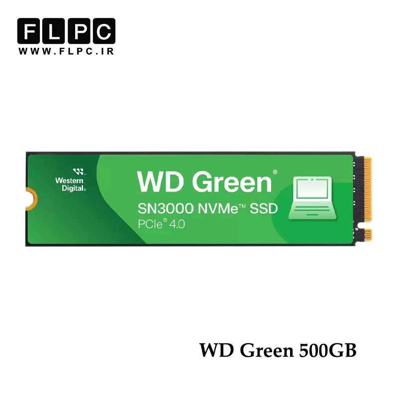 migrated_img_60620 هارد SSD لپ تاپ 500 گیگابایت Western Digital مدل GREEN SN3000 NVMe M.2 2280