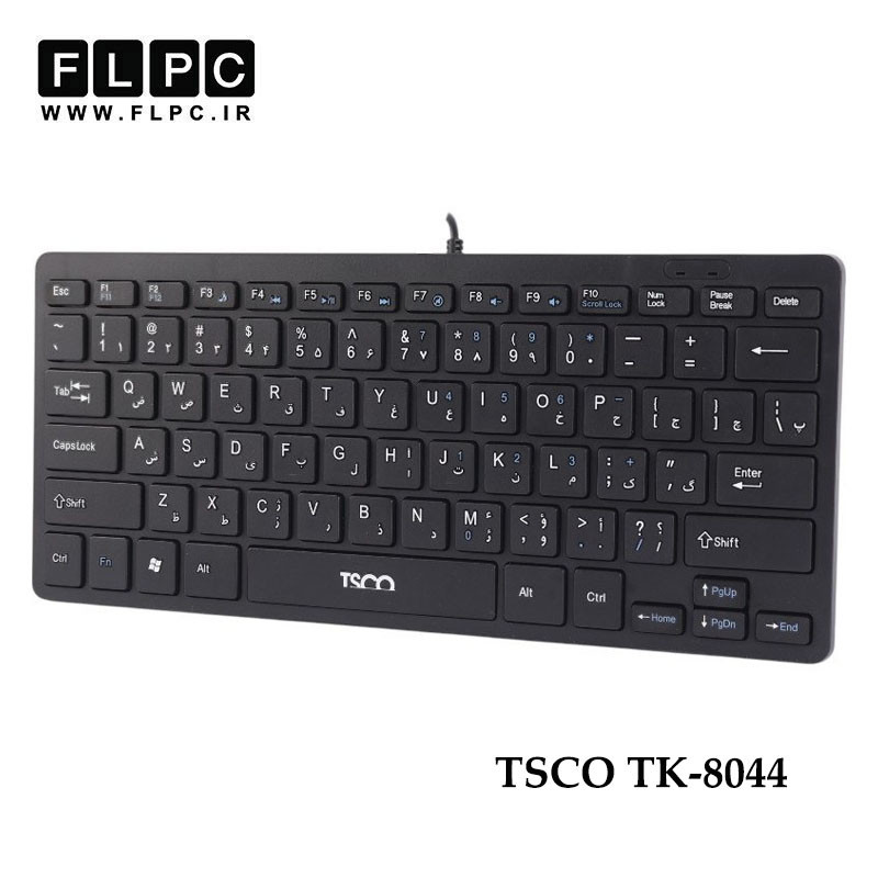 کیبورد سیمی تسکو مدل TSCO TK-8044