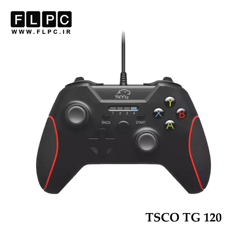 دسته بازی سیم دار تکی تسکو مدل TSCO TG-120
