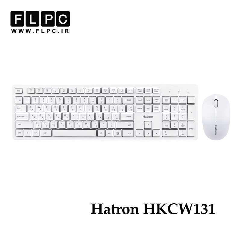 کیبورد و موس بی سیم هترون مدل Hatron HKCW131