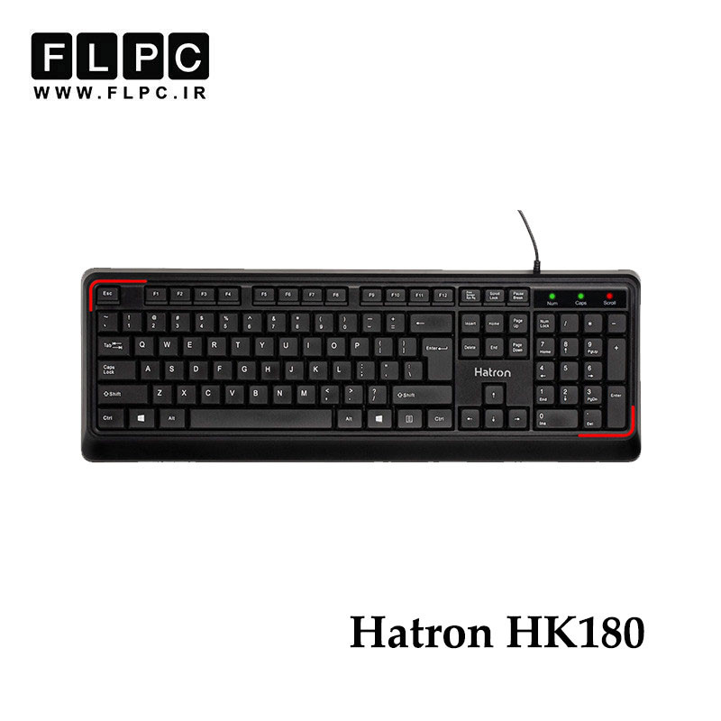 کیبورد سیمی هترون مدل Hatron HK180