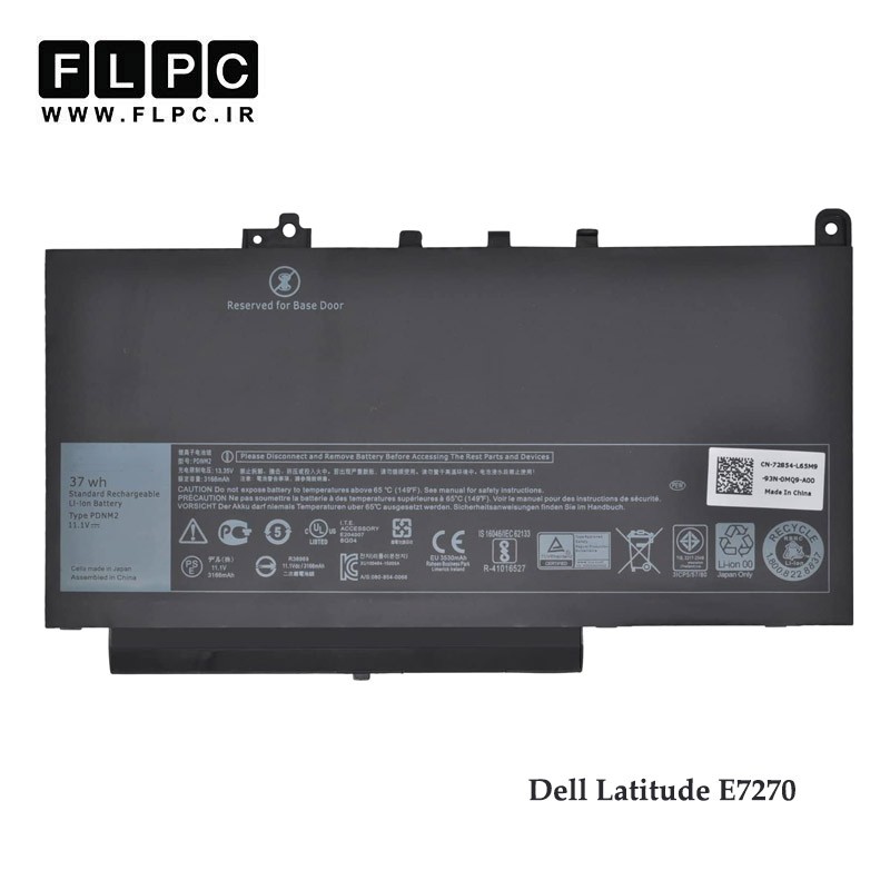 باتری لپ تاپ دل Dell Latitude E7270 _3600mAh
