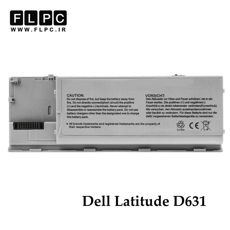 باتری لپ تاپ دل Dell Latitude D631 _4400mAh