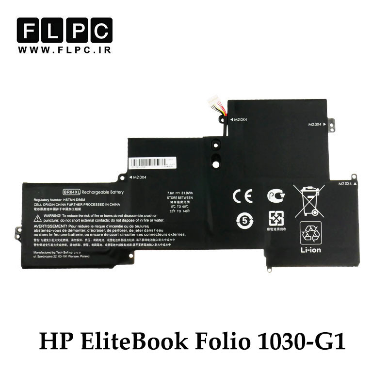 باتری لپ تاپ اچ پی HP EliteBook Folio 1030-G1 _4200mAh برند GIMO Plus