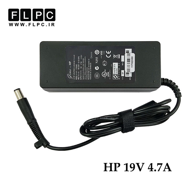 آداپتور لپ تاپ اچ پی HP 19V 4.7A _7.4*5.0 سردلی- برند GIMO