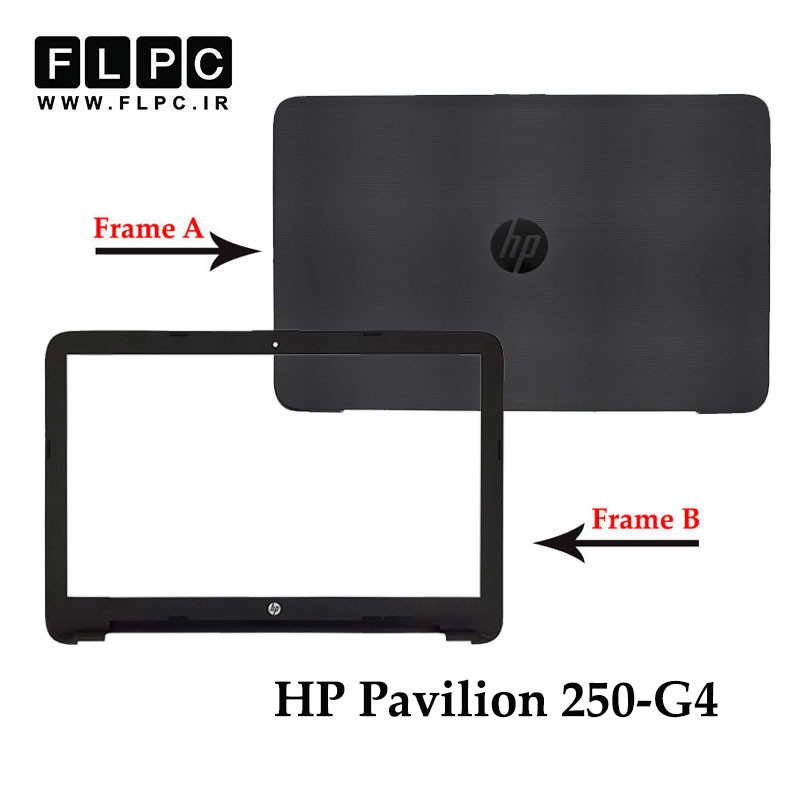 قاب پشت و جلو ال سی دی لپ تاپ اچ پی HP Pavilion 250-G4 _Cover A+B
