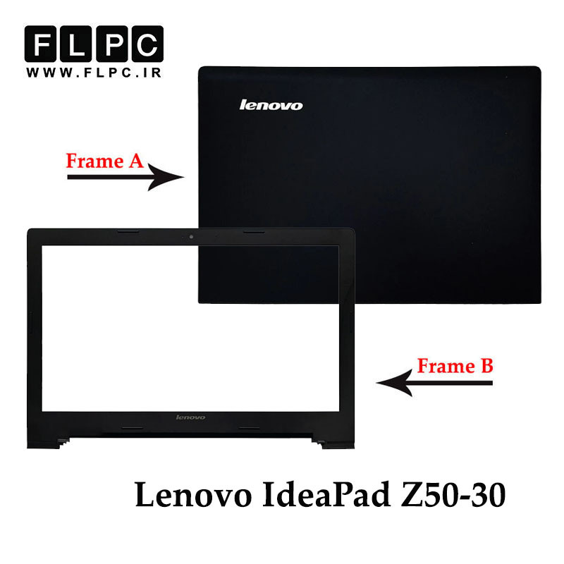 قاب پشت و جلو ال سی دی لپ تاپ لنوو Lenovo IdeaPad Z50-30 _Cover A+B