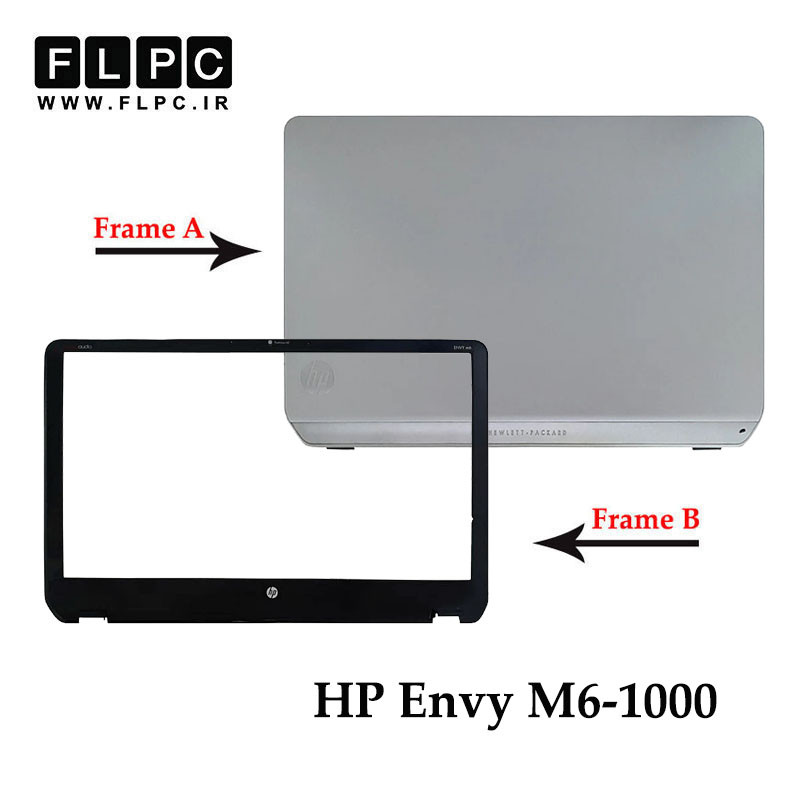 قاب پشت و جلو ال سی دی لپ تاپ اچ پی HP Envy M6-1000 _Cover A+B