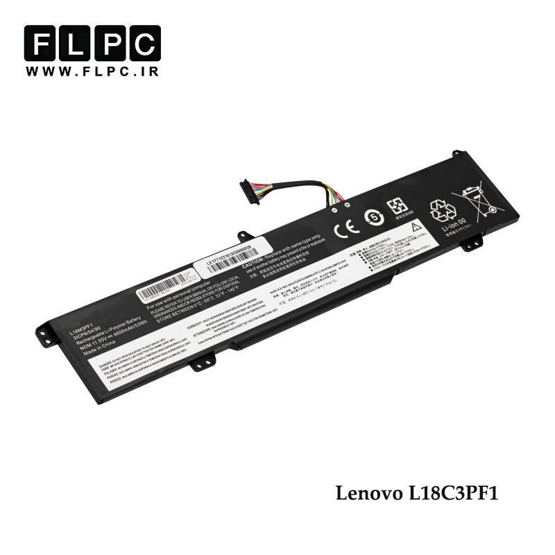 باتری لپ تاپ لنوو Lenovo L18C3PF1 _4600mAh برند MM