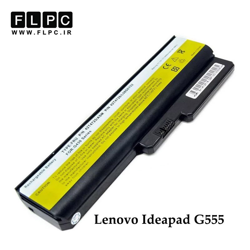 باتری لپ تاپ لنوو Lenovo Ideapad G555 _4400mAh