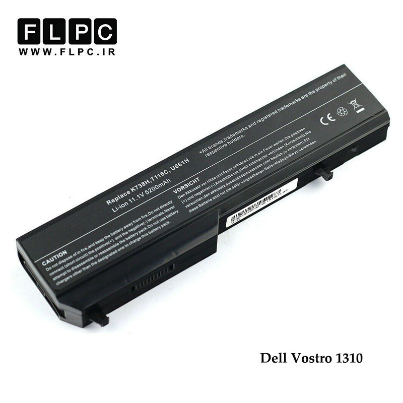 باتری لپ تاپ دل Dell Vostro 1310 _5200mAh