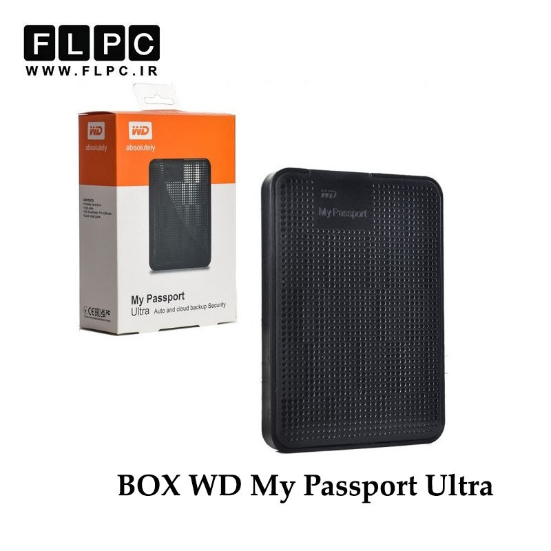 باکس هارد لپ تاپ وسترن Western Digital My Passport Ultra 2.5inch USB 3.0 پک نارنجی