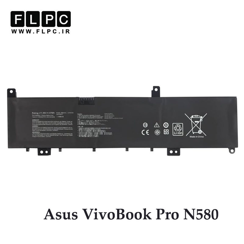 باتری لپ تاپ ایسوس Asus VivoBook Pro N580 _4100mAh