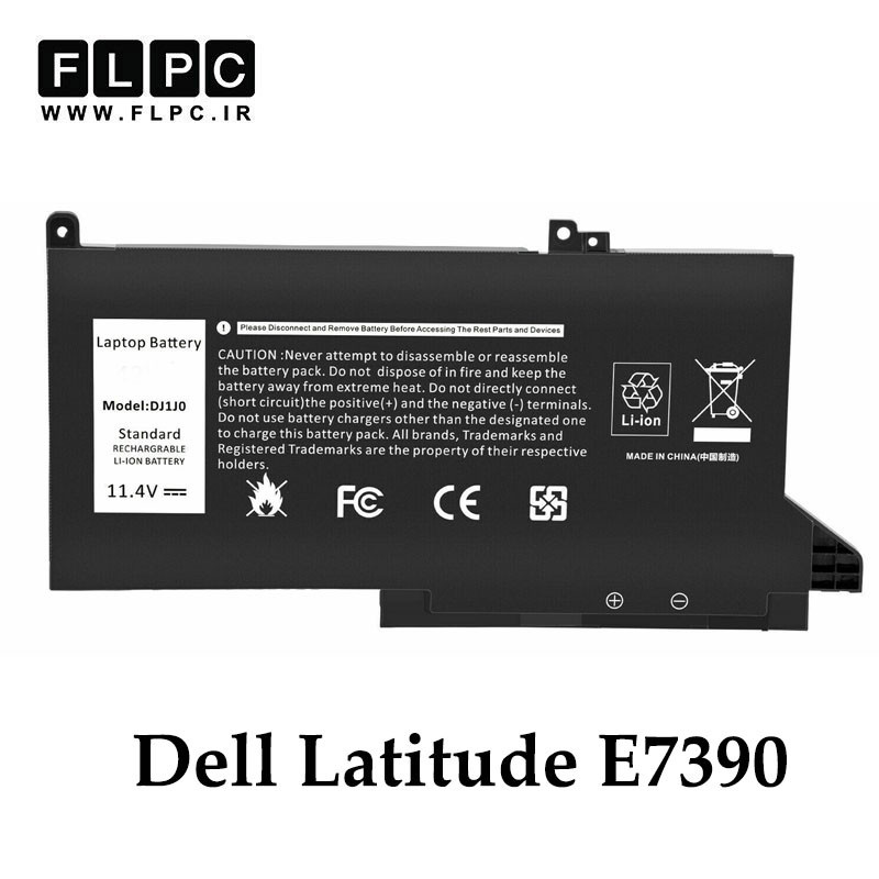 باتری لپ تاپ دل Dell Latitude E7390 _3600mAh