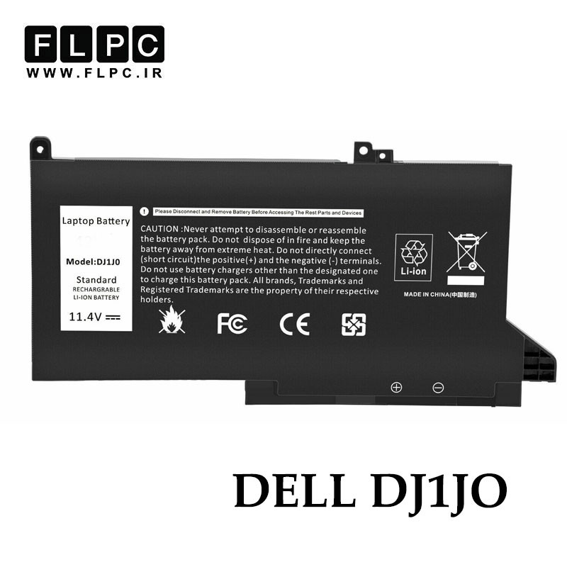 باتری لپ تاپ دل DELL DJ1JO _3600mAh