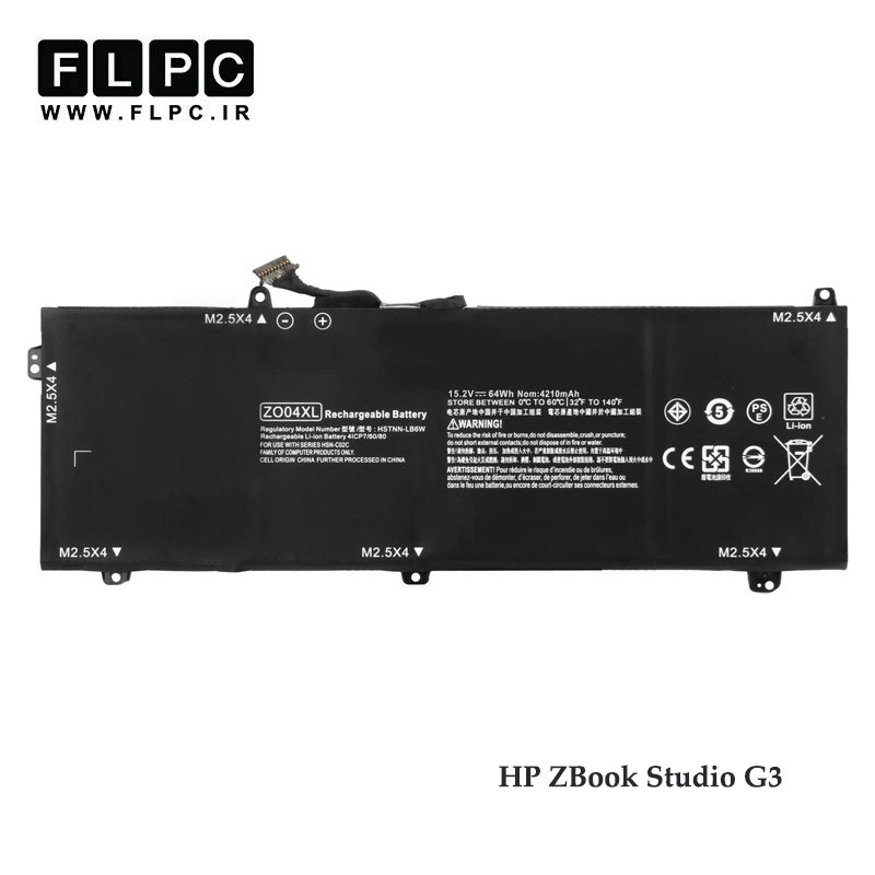 باتری لپ تاپ اچ پی HP ZBook Studio G3 _4100mAh