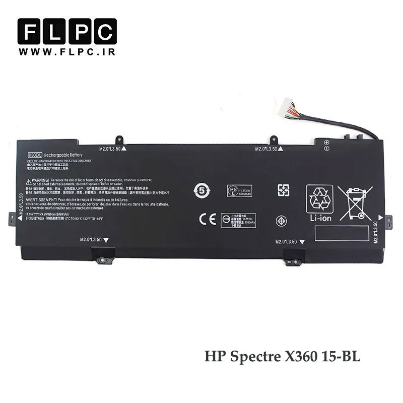 باتری لپ تاپ اچ پی HP Spectre X360 15-BL _6840mAh