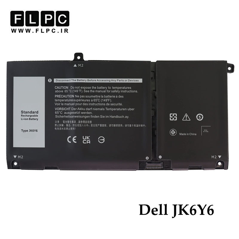 باتری لپ تاپ دل Dell JK6Y6 _3600mAh