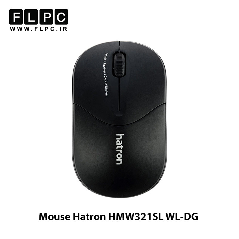 موس بی‌سیم هترون مدل  HMW321SL سایلنت