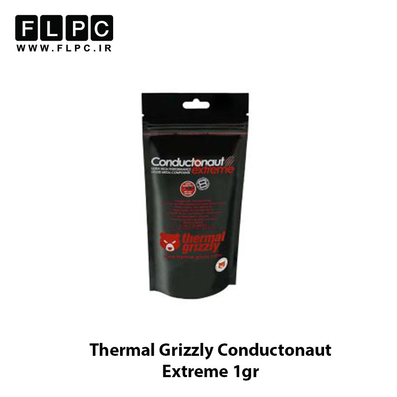 فلز مایع 1 گرمی ترمال گریزلی مدل Thermal Grizzly Conductonaut Extreme