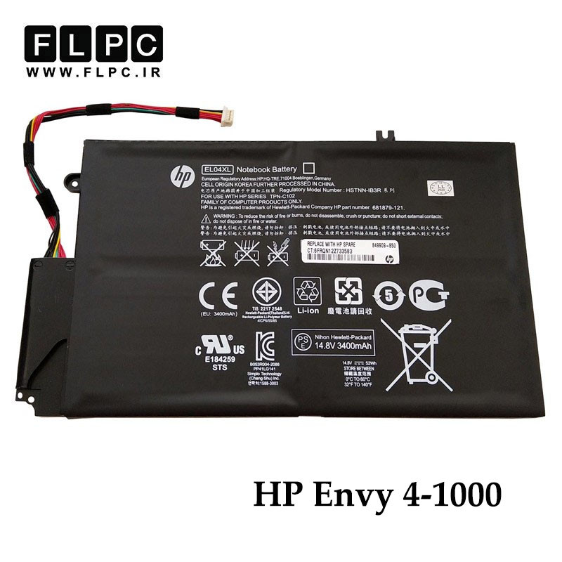 migrated_img_64615 باتری لپ تاپ اچ پی HP Evny 4-1000 _2700mAh