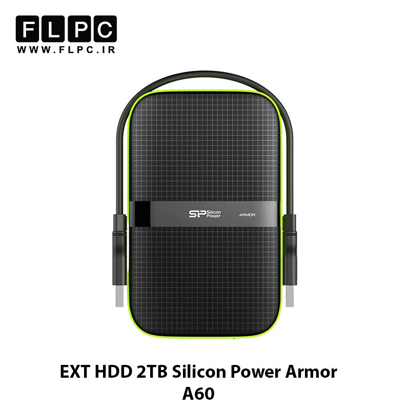 هارد اکسترنال 2 ترابایت سیلیکون پاور مدل Armor A60