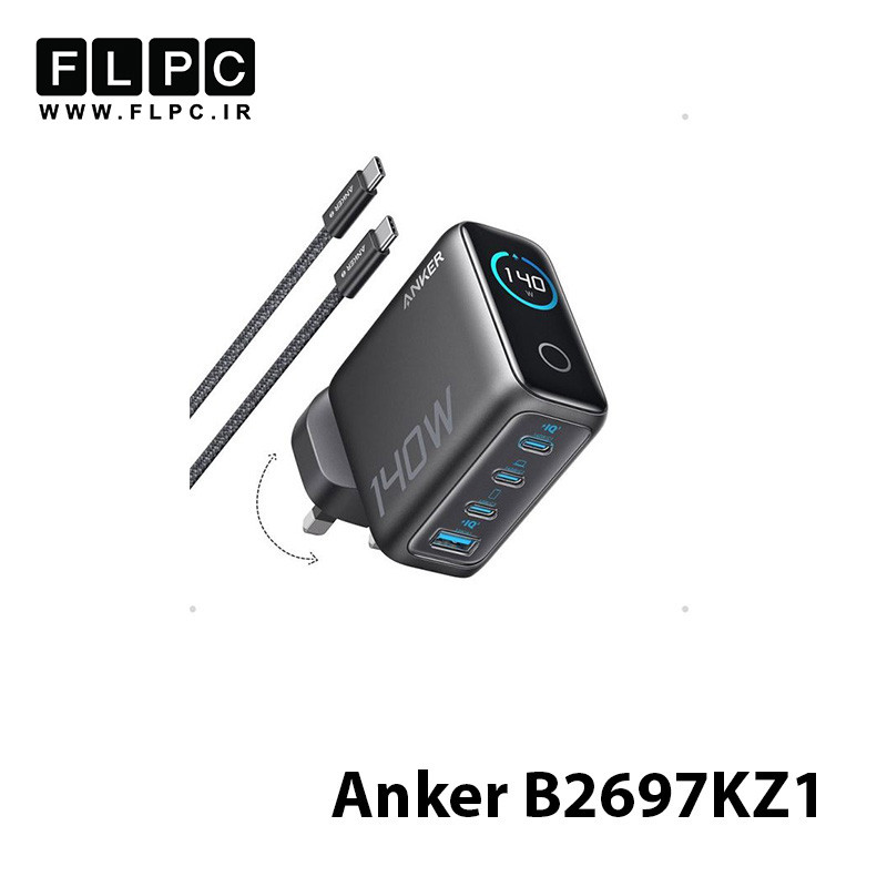 آداپتور انکر 140 وات مدل Anker B2697KZ1