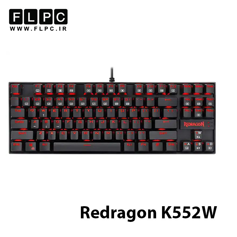 کیبورد گیمینگ ردراگون Redragon K552 (KUMARA) مشکی