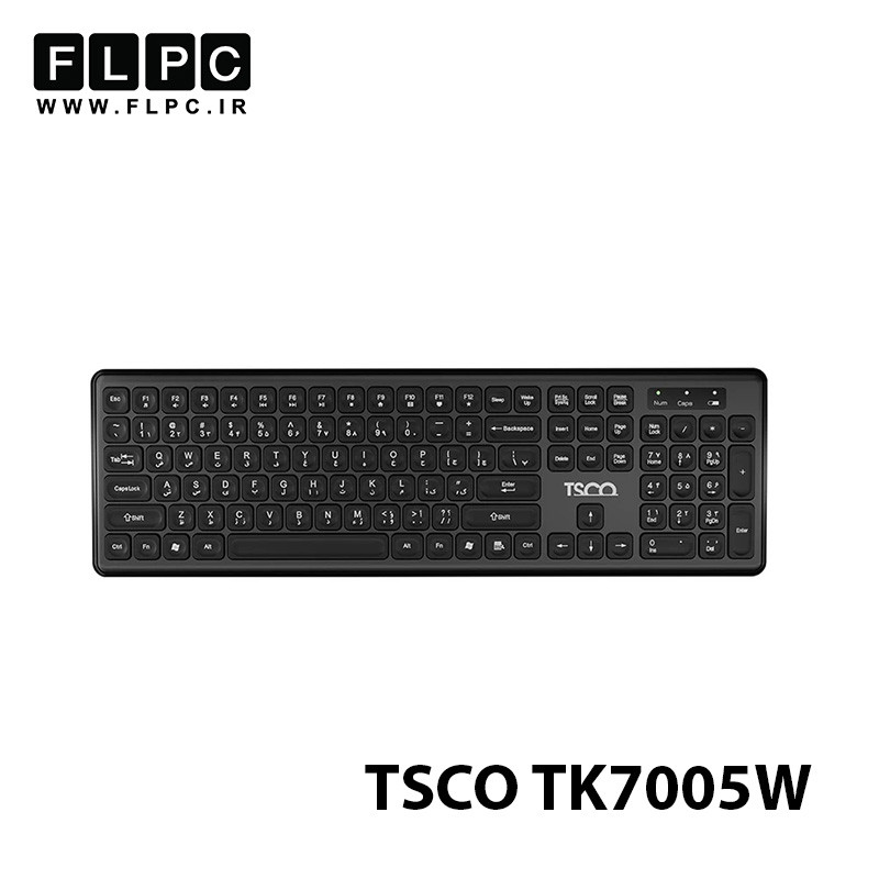کیبورد بی سیم تسکو مدل TSCO TK7005W