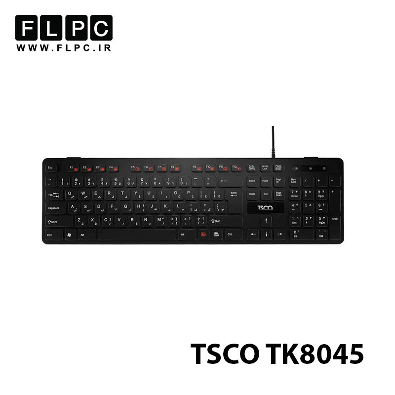 کیبورد سیمی تسکو مدل TSCO TK8045