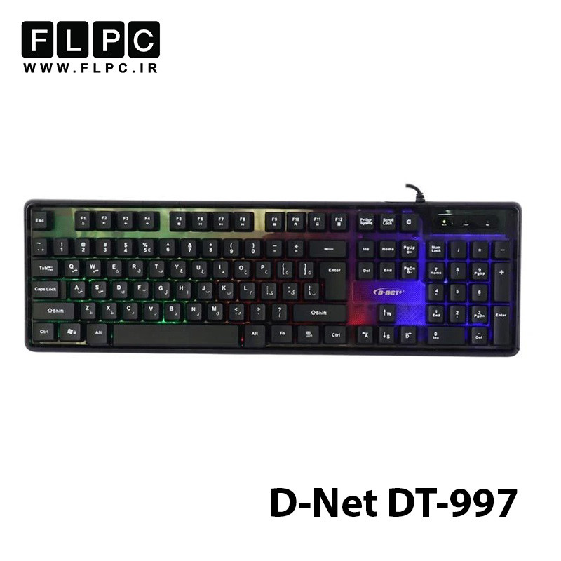 کیبورد گیمینگ سیمی دی نت D-NET DT-997