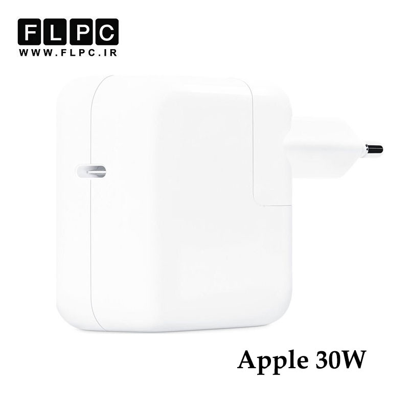 آداپتور لپ تاپ اپل Apple 20V 1.5A 30W _Type C بدون کابل