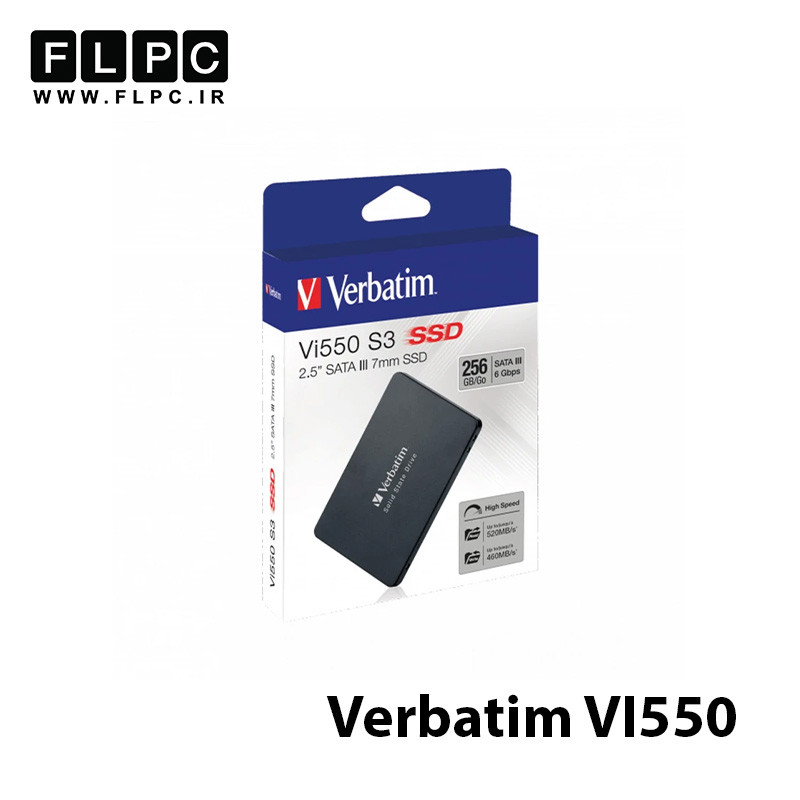 هارد SSD لپ تاپ 256 گیگابایت Verbatim مدل VI550