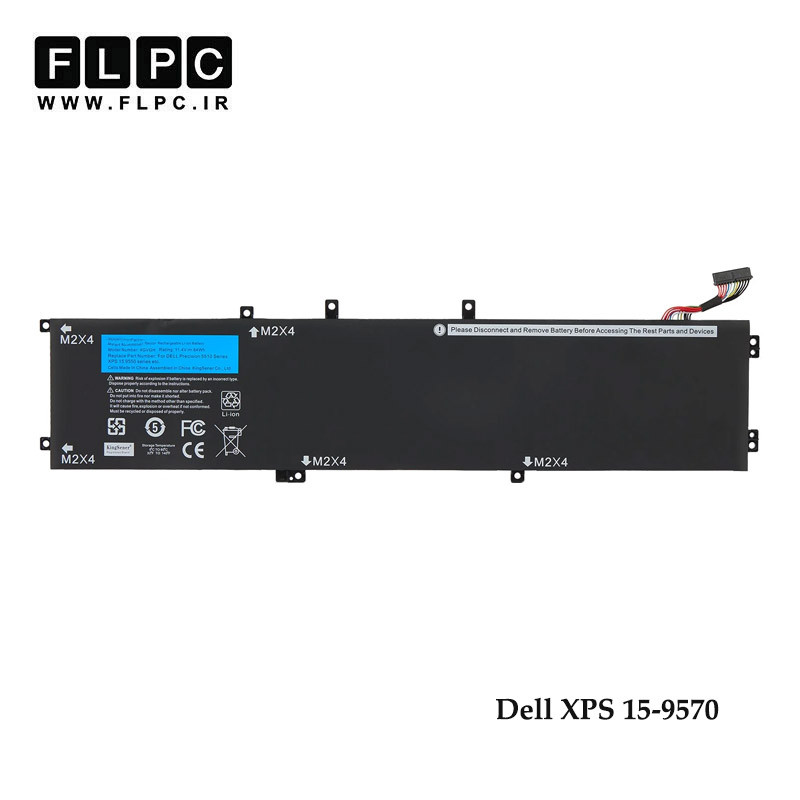 باتری لپ تاپ دل Dell XPS 15-9570 _8500mAh برند GIMO Plus
