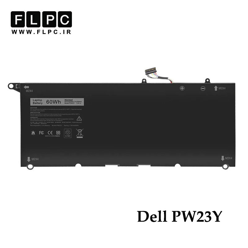 باتری لپ تاپ دل Dell PW23Y _8000mAh اورجینال