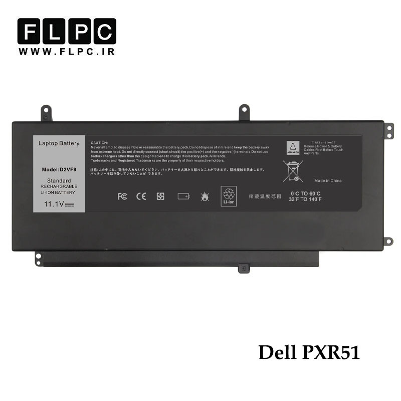 باتری لپ تاپ دل Dell PXR51 _3400mAh برند MM
