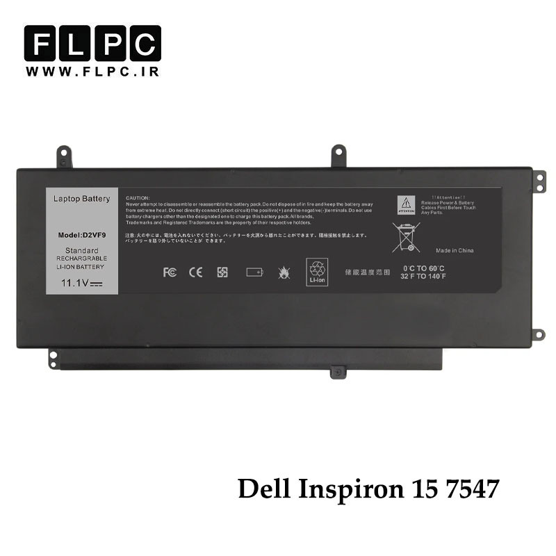 باتری لپ تاپ دل Dell Inspiron 15-7547 _3400mAh برند MM