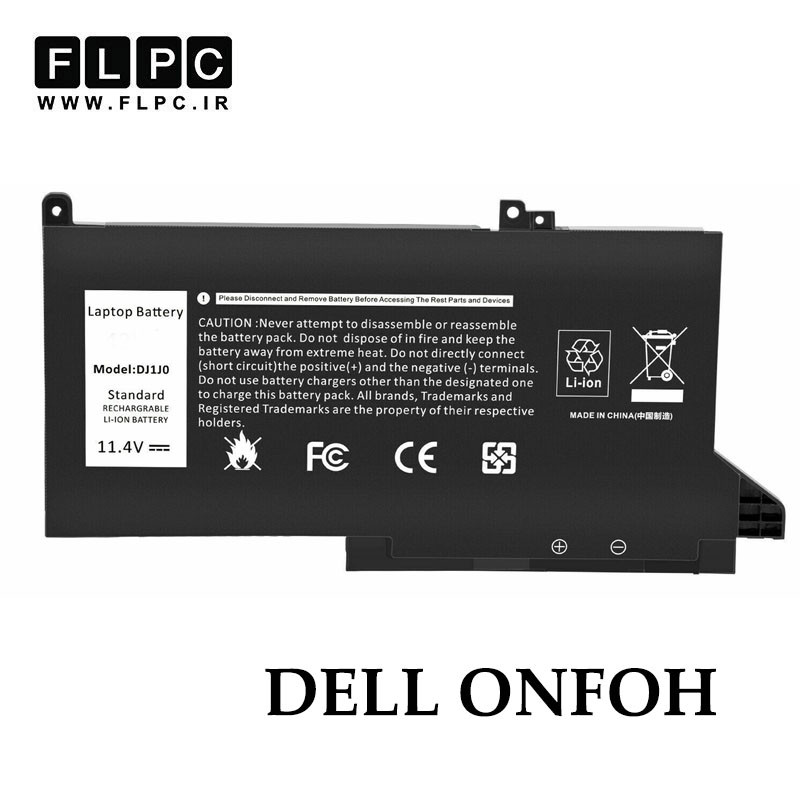 باتری لپ تاپ دل Dell ONFOH _3600mAh برند MM