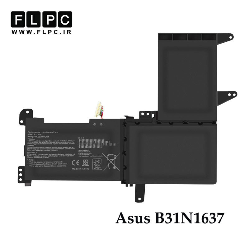 باتری لپ تاپ ایسوس Asus B31N1637 _3646mAh برند GIMO Plus