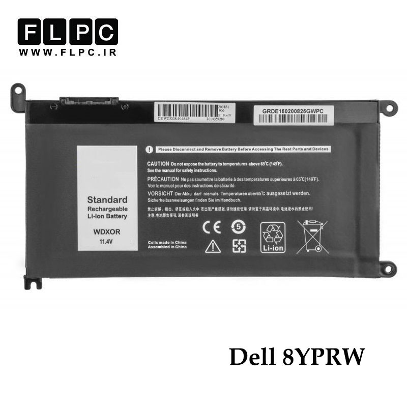 باتری لپ تاپ دل Dell 8YPRW _3400mAh