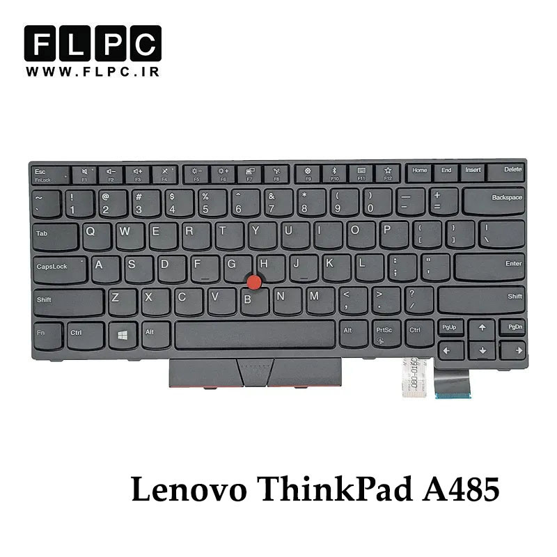 کیبورد لپ تاپ لنوو Lenovo ThinkPad A485 مشکی- اینترکوچک- بدون فریم- با موس